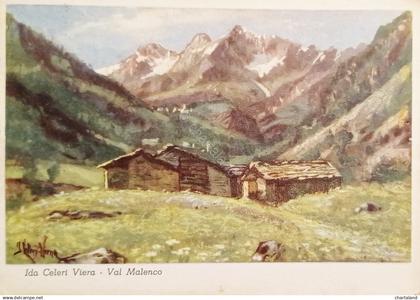 Cartolina - Ida Celeri Viena - Valmalenco - 1956