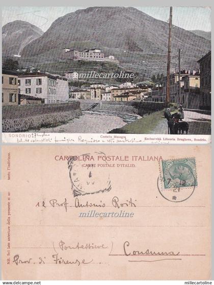 SONDRIO: Castello Masegra   1912