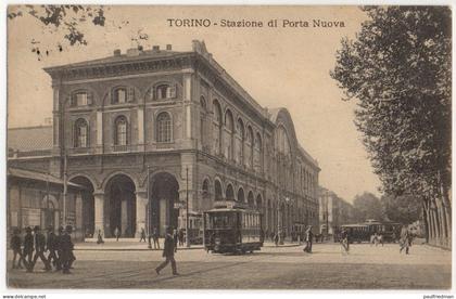 Torino - Stazione di Porta Nuova - Viaggiata 1915 (vedi descrizione)