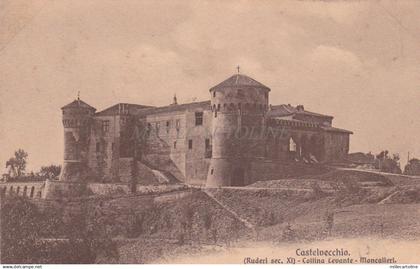 MONCALIERI - Ruderi Castelvecchio 1910