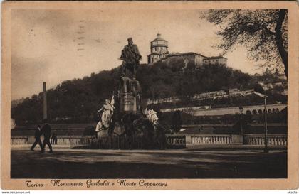 CPA Torino Monumento Garibaldi PIEMONTE ITALY (809031)