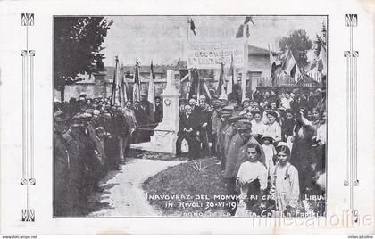 * RIVOLI - Inaugurazione del Monumento ai Caduti in Libia 1912