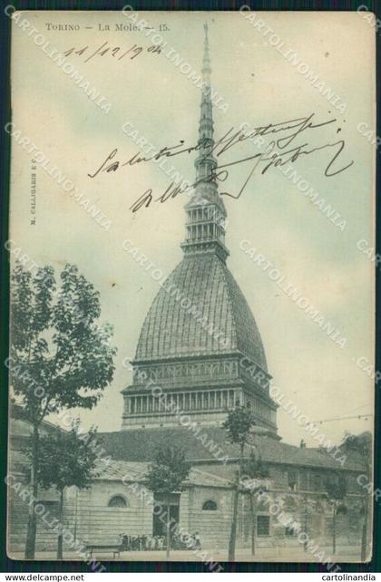 Torino Città Mole Antonelliana cartolina VK1830