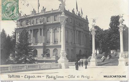 TORINO - Esposizione Internazionale 1911 - Padiglione Città di Parigi