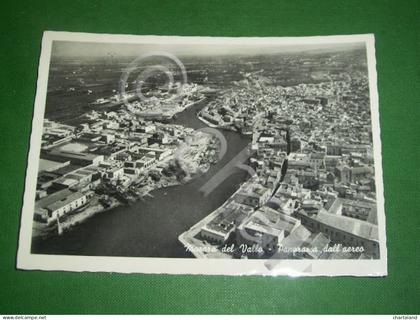 Cartolina Mazara del Vallo - Panorama dall' aereo 1958