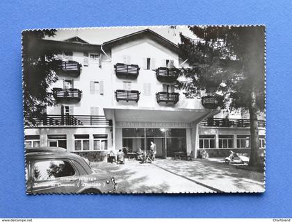 Cartolina Terme di Comano - Grande Albergo - 1955 ca.