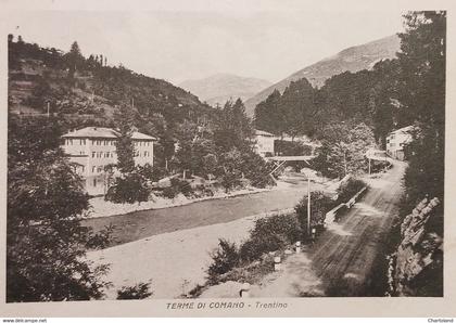 Cartolina - Terme di Comano - Trentino - 1948