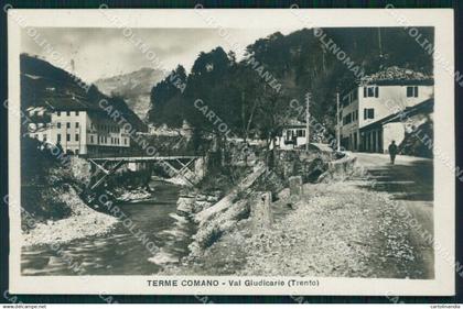 Trento Comano Terme Foto cartolina QZ9808