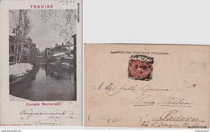 # TREVISO: CANALE BURANELLI  1901