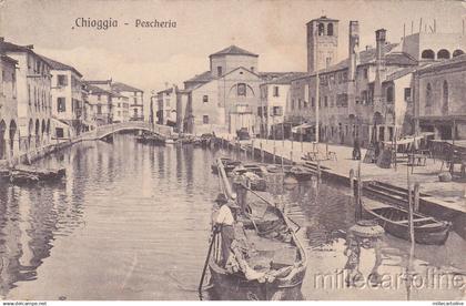 * CHIOGGIA - Pescheria 1922