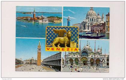 CP, Italie, Vénétie, Venise, 5 vues, voyagée