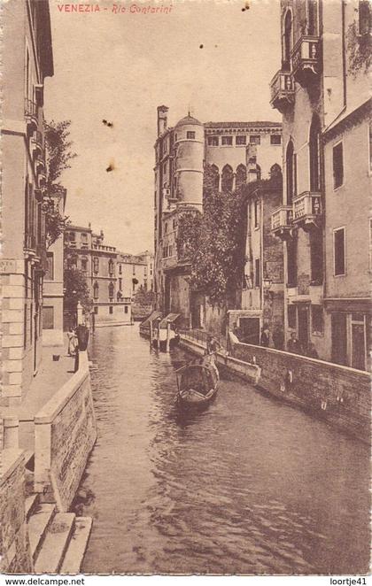 CP - Venetie , Venice , Venezia - Rio Contarini