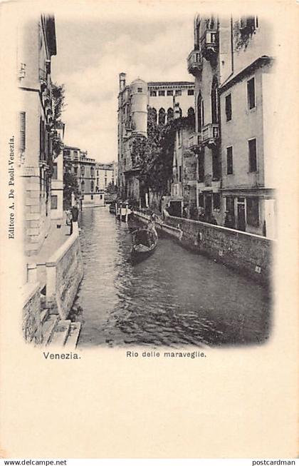 VENEZIA - Rio delle maraveglie