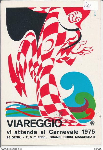 VIAREGGIO - CARNEVALE 1975  ILLUSTRATORE  UBERTO BONETTI