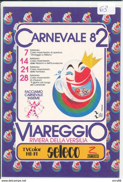 VIAREGGIO - CARNEVALE 1982