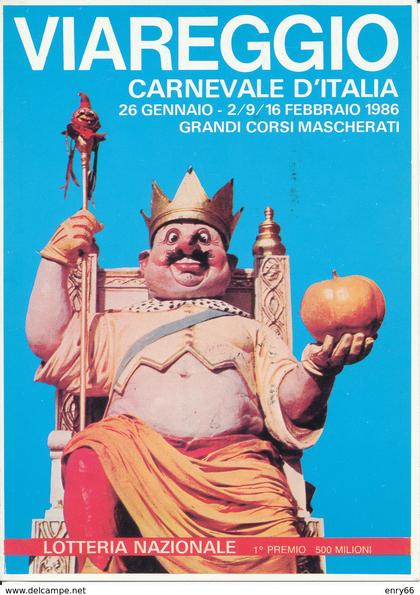 VIAREGGIO - CARNEVALE 1986