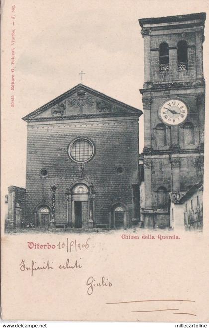 # VITERBO: CHIESA DELLA QUERCIA