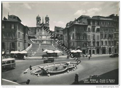 Roma - Piazza di Spagna - Foto-Ansichtskarte