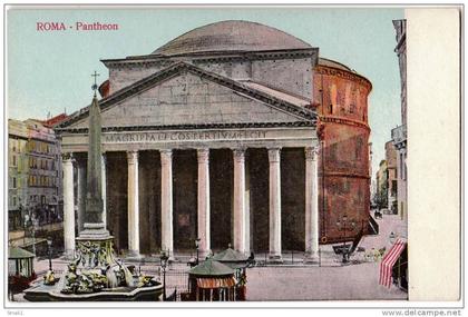 ITALIA ROMA PANTHEON CARTOLINA