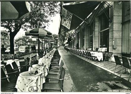 Cartolina Viaggiata - Gran Caffè Doney - Via Vittorio Veneto - tea room - Anni '60