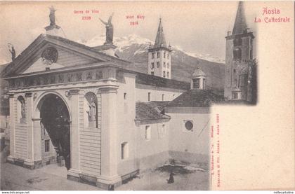 #AOSTA: LA CATTEDRALE 1902