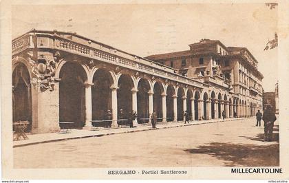 BERGAMO - Portici Sentierone 1928