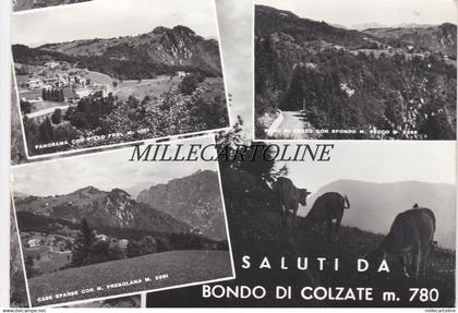 BONDO di COLZATE:  Saluti da - 4 vedute