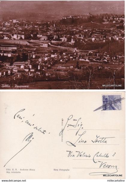 BIELLA: PANORAMA   1950