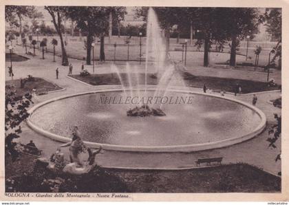 BOLOGNA - Giardini della Montagnola - Nuova Fontana 1936