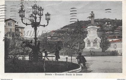 BRESCIA - Monumento Arnaldo da Brescia 1924