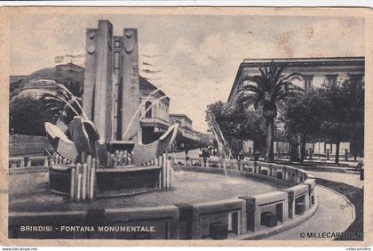 # BRINDISI: FONTANA MONUMENTALE  1943