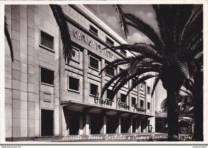 ACIREALE - Piazza Garibaldi e Cinema Teatro Maugeri, Cartolina