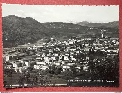 Cartolina - Ponte Chiasso e Chiasso - Panorama - 1950 ca.