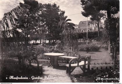 # MANFREDONIA: GIARDINI PUBBLICI - 1955