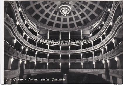 SAN SEVERO:  Interno Teatro Comunale     1958