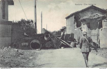 GORIZIA - Una barricata