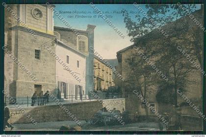 L'Aquila Scanno cartolina QQ3954