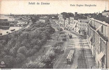 LIVORNO - Viale Regina Margherita - Tram