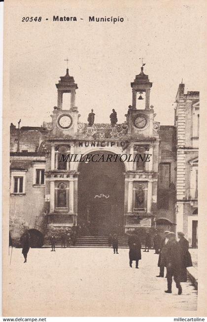 MATERA:  Municipio