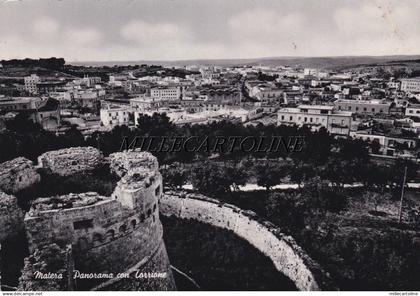 MATERA: Panorama con Torrione   1957