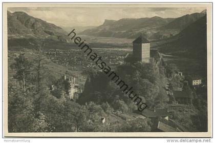 Merano - Castello Tirolo - Foto-AK 1928 - Verlag Leo Baehrendt Merano