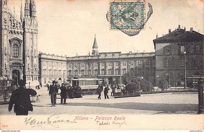 MILANO - Palazzo Reale - Tram