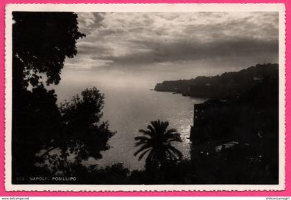 Cp Dentelée - Napoli - Naples - Posillipo - VINCENZO CARCAVALLO - 1939 - Oblit. NAPOLI FERR. CORRISPONDENZE