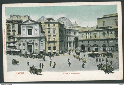 NAPOLI vintage postcard Naples Italy