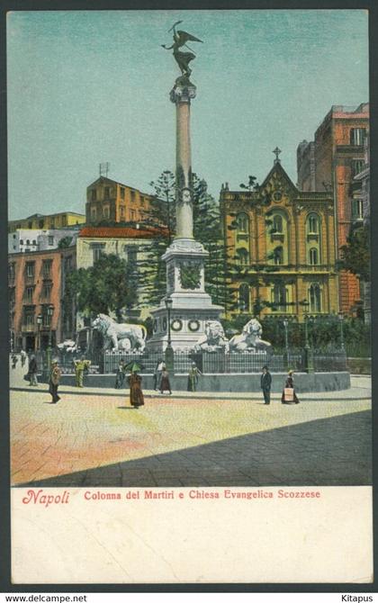 NAPOLI vintage postcard Naples Italy