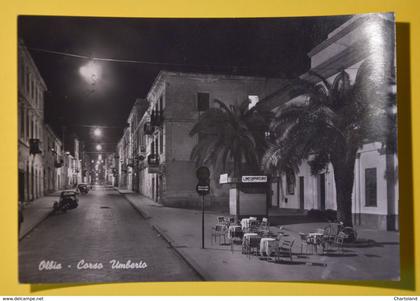 Cartolina Olbia Corso Umberto 1962