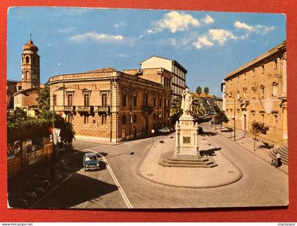 Cartolina - Oristano - Piazza Eleonora - 1969