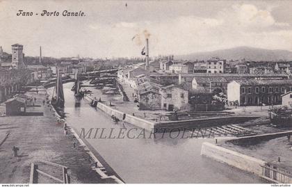 FANO: Porto Canale    1912