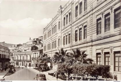 Cartolina - Modica ( Ragusa ) - Istituto Magistrale - 1956