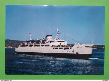 Cartolina - Reggio Calabria - Nave Traghetto Reggio - 1960 ca.